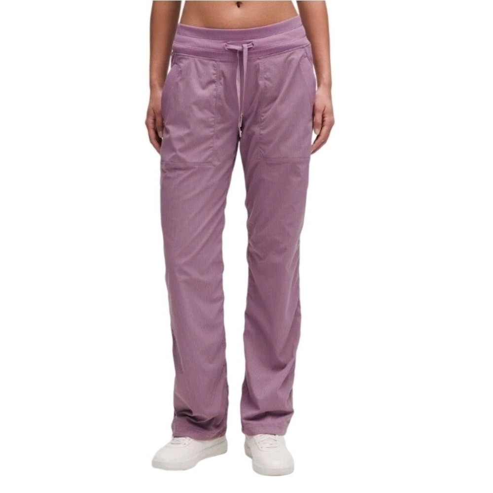 Lululemon Dance Studio Mid-Rise Lined Pant Regular Sz 6 Lavender Lux Swift Pants